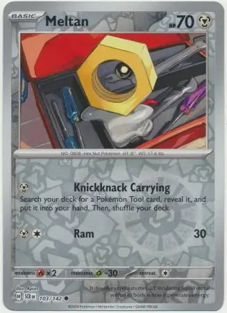 Stellar Crown Meltan #103/142 reverse holo